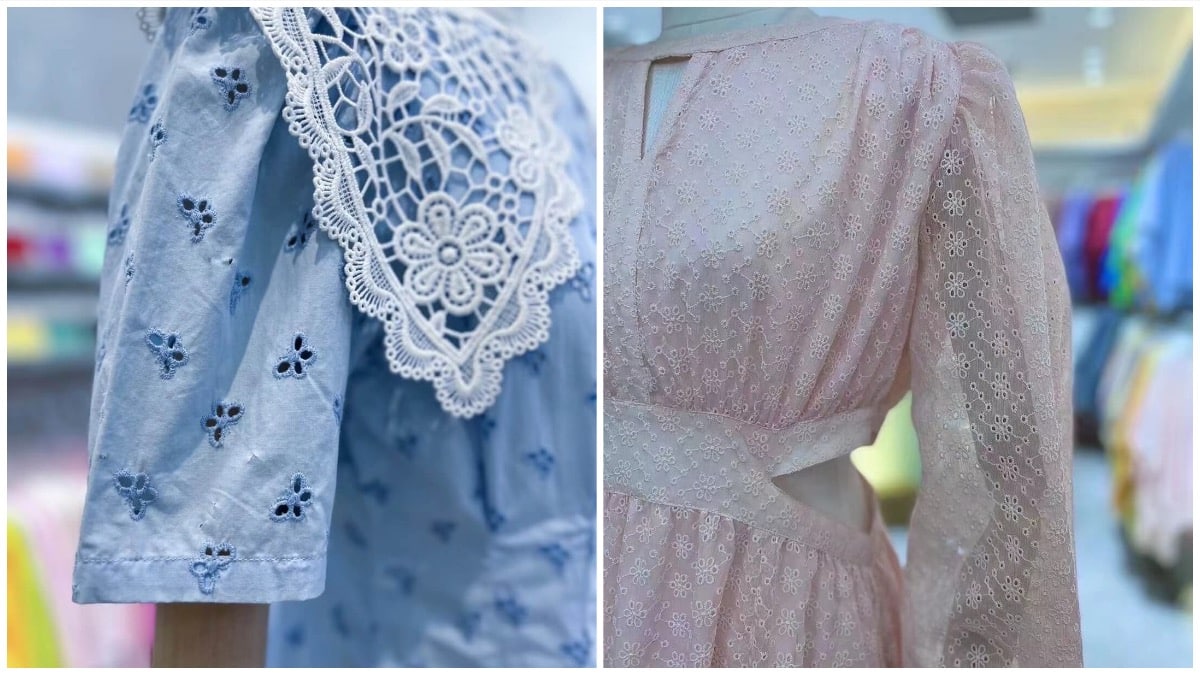 What is cotton lace fabric插图